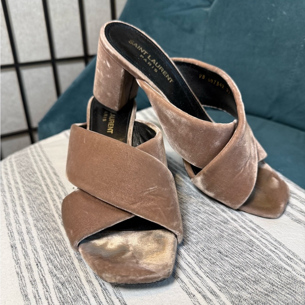 Saint Laurent LouLou Mules